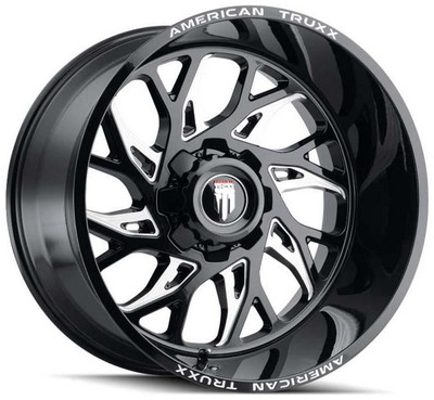 20x12 American Truxx AT1913 Destiny Gloss Black Milled (* May Require Trimming) 5x5/127 5x5.5/139.7 -44mm 20x12 American Truxx AT1913 Destiny Gloss Black Milled (* May Require Trimming) 5x5/127 5x5.5/139.7 -44mm