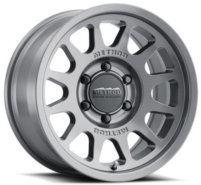 17x7.5 Method Race MR703 Gloss Titanium (Bead Grip) 6x130 50mm