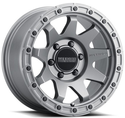 (Clearance - No Returns) 17x8.5 Method Race MR317 Titanium 5x150 0mm