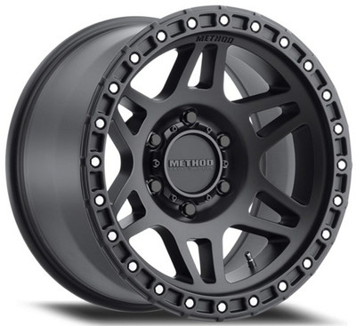 17x8.5 Method Race MR312 Matte Black 8x6.5/165 0mm