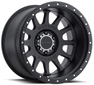 20x10 Method Race MR605 NV Matte Black 8x180 -24mm