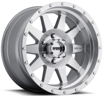 17x8.5 Method Race MR301 The Standard Machined w/ Clear Coat 6x5.5/139.7 0mm 17x8.5 Method Race MR301 The Standard Machined w/ Clear Coat 6x5.5/139.7 0mm