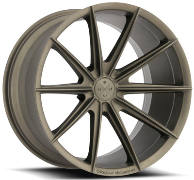 19x8.5 Blaque Diamond BD-11 Antique Matte Bronze (CUSTOM)