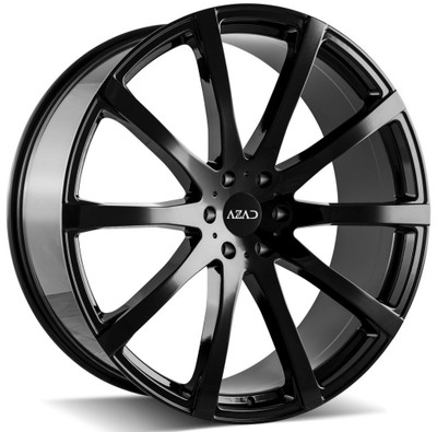 22x9.5 AZAD AZ1970 Gloss Black 5x115 15mm 22x9.5 AZAD AZ1970 Gloss Black 5x115 15mm