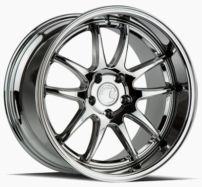 18x9.5 Aodhan DS02 Vacuum Chrome 5x100 35mm