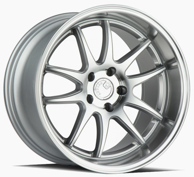 18x9.5 Aodhan DS02 Silver w/ Machined Face 5x4.5/114.3 30mm 18x9.5 Aodhan DS02 Silver w/ Machined Face 5x4.5/114.3 30mm
