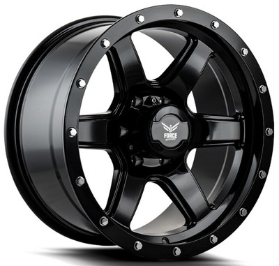 18x9 Force Off-Road F18 Matte Black 6x5.5/139.7 -12mm 18x9 Force Off-Road F18 Matte Black 6x5.5/139.7 -12mm