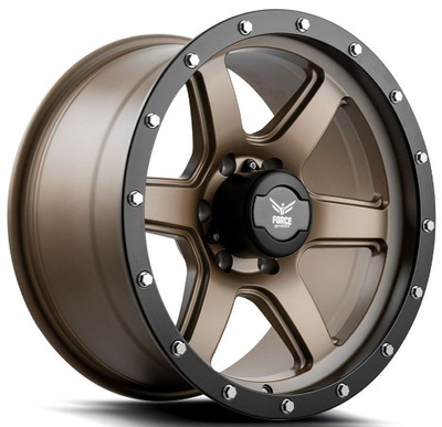 18x9 Force Off-Road F18 Bronze 5x5/127 -12mm 18x9 Force Off-Road F18 Bronze 5x5/127 -12mm