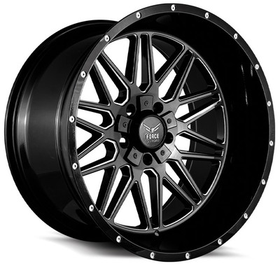 20x10 Force Off-Road F44 Gloss Black Milled 6x135 6x5.5/139.7 -12mm 20x10 Force Off-Road F44 Gloss Black Milled 6x135 6x5.5/139.7 -12mm