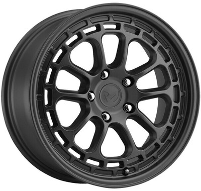 (Clearance - No Returns) 17x8 MKW Off-Road M207 Satin Black 5x120 30mm (Clearance - No Returns) 17x8 MKW Off-Road M207 Satin Black 5x120 30mm