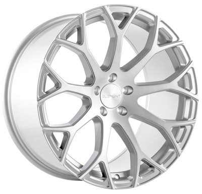 20x10.5 Element EL99 Brushed Silver 5x120 42mm