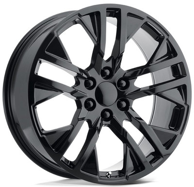 22x9 Performance Replicas PR187 Gloss Black 6x5.5/139.7 24mm 22x9 Performance Replicas PR187 Gloss Black 6x5.5/139.7 24mm