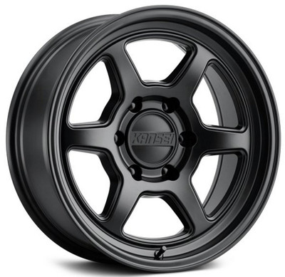 17x8.5 Kansei Off-Road Roku Matte Black 6x135 -10mm 17x8.5 Kansei Off-Road Roku Matte Black 6x135 -10mm