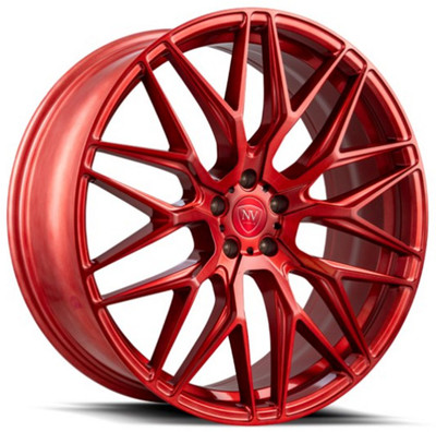 22x9 NV NV1 Brushed Red 5x4.5/114.3 38mm 22x9 NV NV1 Brushed Red 5x4.5/114.3 38mm