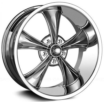 17x7 Ridler 695 Chrome 5x4.5/114.3 0mm 17x7 Ridler 695 Chrome 5x4.5/114.3 0mm