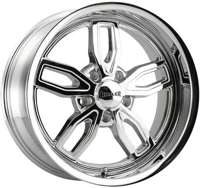 18x9 Ridler 608 Chrome 5x4.5/114.3 0mm 18x9 Ridler 608 Chrome 5x4.5/114.3 0mm