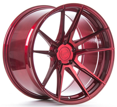 (Special Pricing) 20x9 Rohana RFX2 Gloss Red (Cross Forged) 5x112 25mm