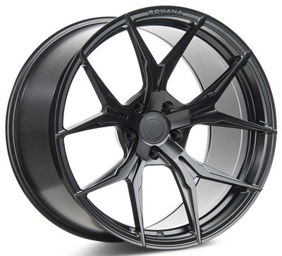 (Special Pricing) 19x8.5 Rohana RFX5 Matte Black (Cross Forged) 5x112 25mm