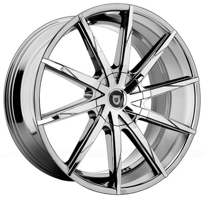 24x9 Lexani CSS-15 All Chrome w/ Covered Cap (CUSTOM) 24x9 Lexani CSS-15 All Chrome w/ Covered Cap (CUSTOM)