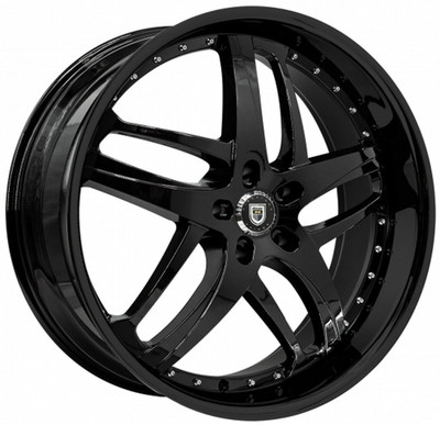 24x9 Lexani Solar Gloss Black (CUSTOM) 24x9 Lexani Solar Gloss Black (CUSTOM)