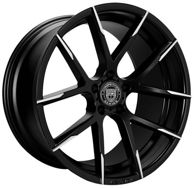 22x10 Lexani Stuttgart Gloss Black w/ Machined Tips (CUSTOM) 22x10 Lexani Stuttgart Gloss Black w/ Machined Tips (CUSTOM)