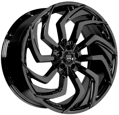 22x9 Lexani Shadow Gloss Black (CUSTOM) 22x9 Lexani Shadow Gloss Black (CUSTOM)