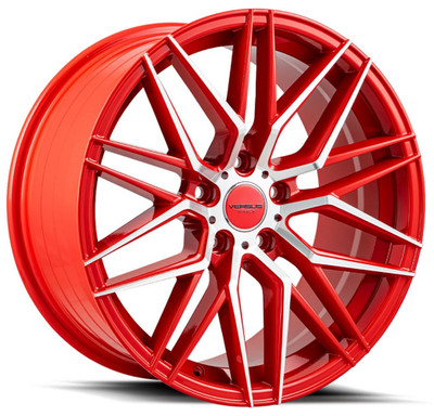 18x8.5 Versus VS1121 Red Machined Face 5x4.5/114.3 40mm 18x8.5 Versus VS1121 Red Machined Face 5x4.5/114.3 40mm