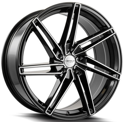 20x8.5 Versus VS88 Gloss Black w/ Machined Face 5x4.5/114.3 35mm 20x8.5 Versus VS88 Gloss Black w/ Machined Face 5x4.5/114.3 35mm