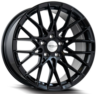 18x8.5 Versus VS442 Gloss Black 5x120 35mm 18x8.5 Versus VS442 Gloss Black 5x120 35mm