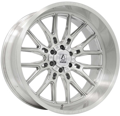 26x12 AXE Offroad Atlas Silver Brush Milled  8x180 -44mm