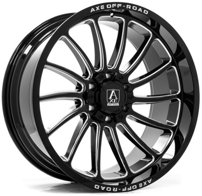24x12 AXE Offroad Chronus Gloss Black Milled (* May Require Trimming) 6x135 6x5.5/139.7 -44mm 24x12 AXE Offroad Chronus Gloss Black Milled (* May Require Trimming) 6x135 6x5.5/139.7 -44mm