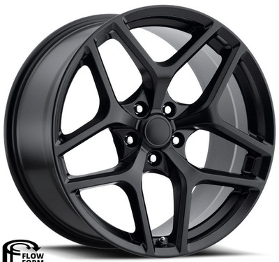 20x9 Camaro Z28 Replica Wheel Satin Black FR27F (Flow Form) 5x120 27mm 20x9 Camaro Z28 Replica Wheel Satin Black FR27F (Flow Form) 5x120 27mm
