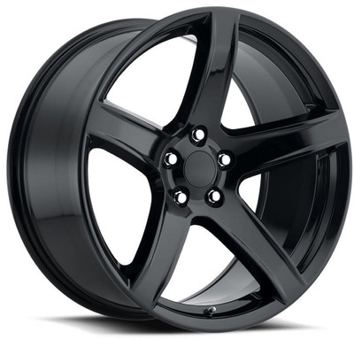 20x9.5 Dodge Hellcat HC2 Replica Wheel Gloss Black FR77 5x115 15mm 20x9.5 Dodge Hellcat HC2 Replica Wheel Gloss Black FR77 5x115 15mm