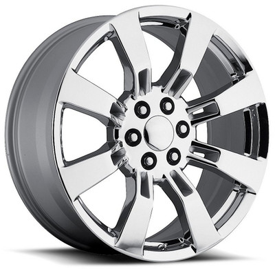 22x9 Cadillac Denali Escalade Replica Wheel Chrome FR40 6x5.5/139.7 31mm 22x9 Cadillac Denali Escalade Replica Wheel Chrome FR40 6x5.5/139.7 31mm