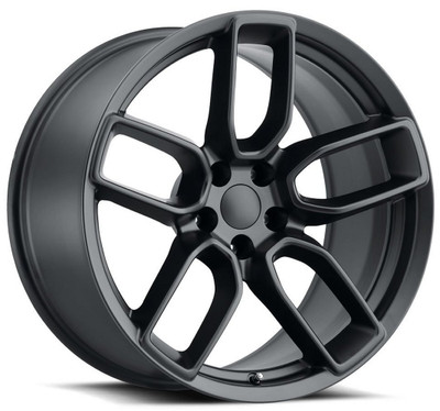 20x9.5 Dodge Widebody Replica Wheel Satin Black FR74 5x115 15mm 20x9.5 Dodge Widebody Replica Wheel Satin Black FR74 5x115 15mm