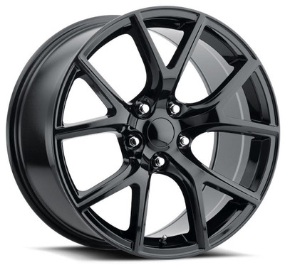 20x10 Jeep Trackhawk Replica Wheel Gloss Black FR75 5x5/127 50mm 20x10 Jeep Trackhawk Replica Wheel Gloss Black FR75 5x5/127 50mm