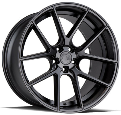 20x10.5 Aodhan AFF3 Matte Black 5x120 35mm 20x10.5 Aodhan AFF3 Matte Black 5x120 35mm