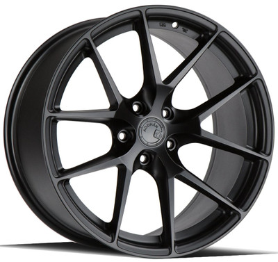 20x10.5 Aodhan AFF7 Matte Black 5x120 35mm 20x10.5 Aodhan AFF7 Matte Black 5x120 35mm