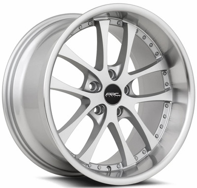18x8.5 ARC AR5 Silver Machined 5x4.25/108 35mm (CUSTOM)