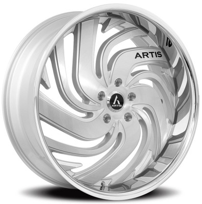 24x10 Artis Fillmore Silver w/ Brushed Face & Chrome Stainless Steel Lip (Custom 2-3 weeks) 24x10 Artis Fillmore Silver w/ Brushed Face & Chrome Stainless Steel Lip (Custom 2-3 weeks)