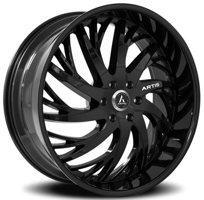 22x9 Artis Decatur Glossy Black (CUSTOM)