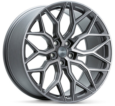 20x9.5 Vossen HF-2 Tinted Matte Gunmetal (Hybrid Forged) 5x112 40mm