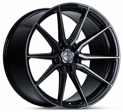 19x8.5 Vossen HF-3 Gloss Black w/ Double Tint (Hybrid Forged) 5x112 45mm 19x8.5 Vossen HF-3 Gloss Black w/ Double Tint (Hybrid Forged) 5x112 45mm