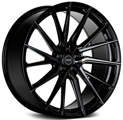 22x10.5 Vossen HF-4T Tinted Gloss Black (Hybrid Forged) (True Directional) (Left) 5x112 42mm