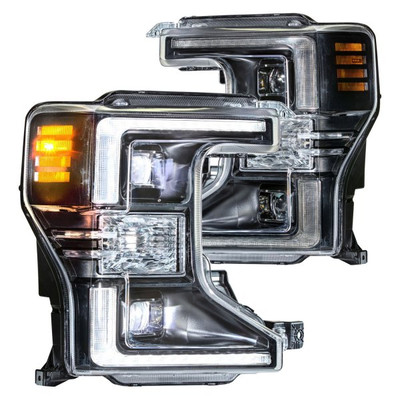 Morimoto XB Hybrid LED Headlights: Ford Super Duty (2020+) (Pair / ASM) LF556
