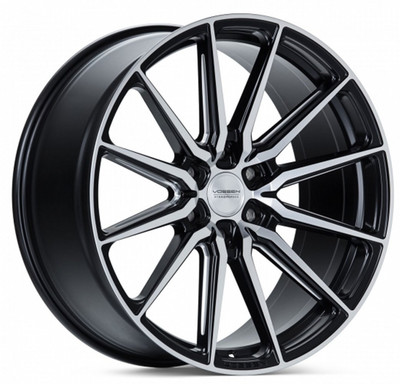 22x9.5 Vossen HF6-1 Matte Black w/ Brushed Face (Hybrid Forged) (Deep Concave) 6x135 20mm 22x9.5 Vossen HF6-1 Matte Black w/ Brushed Face (Hybrid Forged) (Deep Concave) 6x135 20mm