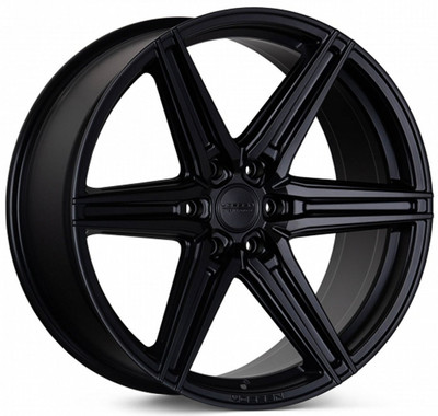 22x9.5 Vossen HF6-2 Satin Black (Hybrid Forged) (Deep Concave) 6x135 20mm