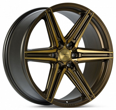22x9.5 Vossen HF6-2 Tinted Matte Bronze (Hybrid Forged) (Deep Concave) 6x135 20mm