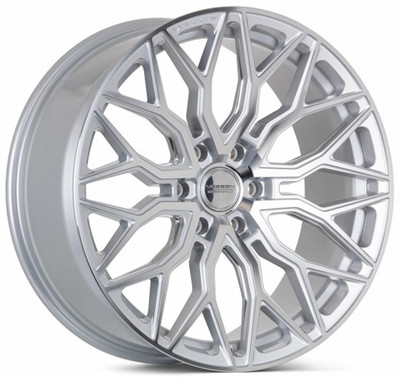 24x10 Vossen HF6-3 Silver Machined (Hybrid Forged) (Deep Concave) 6x5.5/139.7 25mm