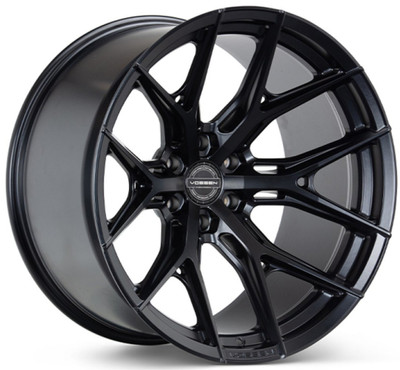 22x10 Vossen HF6-4 Satin Black (Hybrid Forged) (Super Deep Concave) 6x5.5/139.7 -18mm 22x10 Vossen HF6-4 Satin Black (Hybrid Forged) (Super Deep Concave) 6x5.5/139.7 -18mm